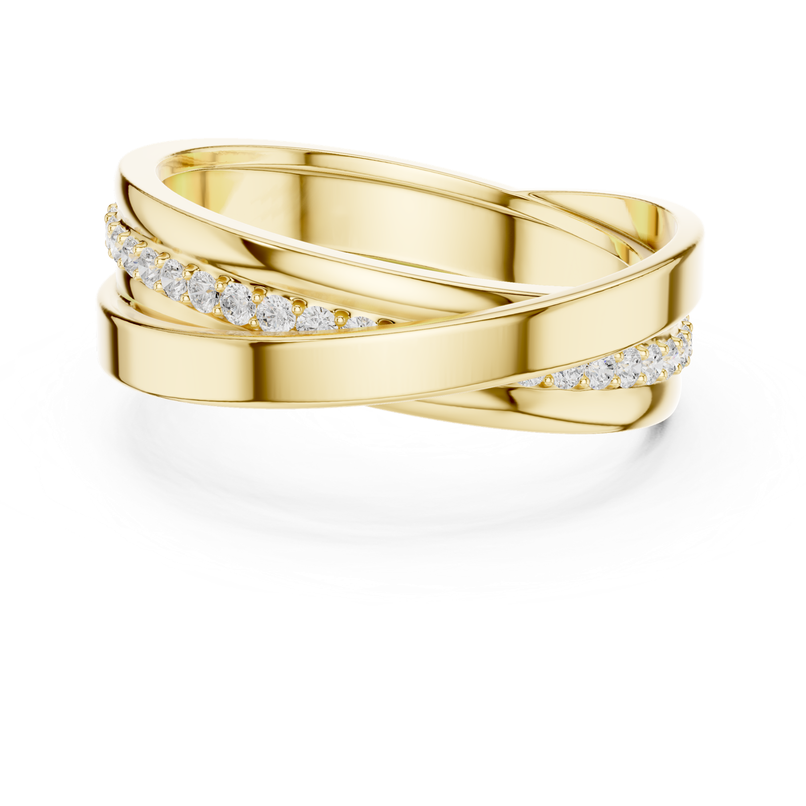 Gold Ring SBMR(41), Yellow Gold, view 4