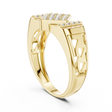 Gold Ring LR-01 (44), Yellow Gold