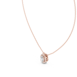 Gold Pendant GPD-0027, Rose Gold, view 2