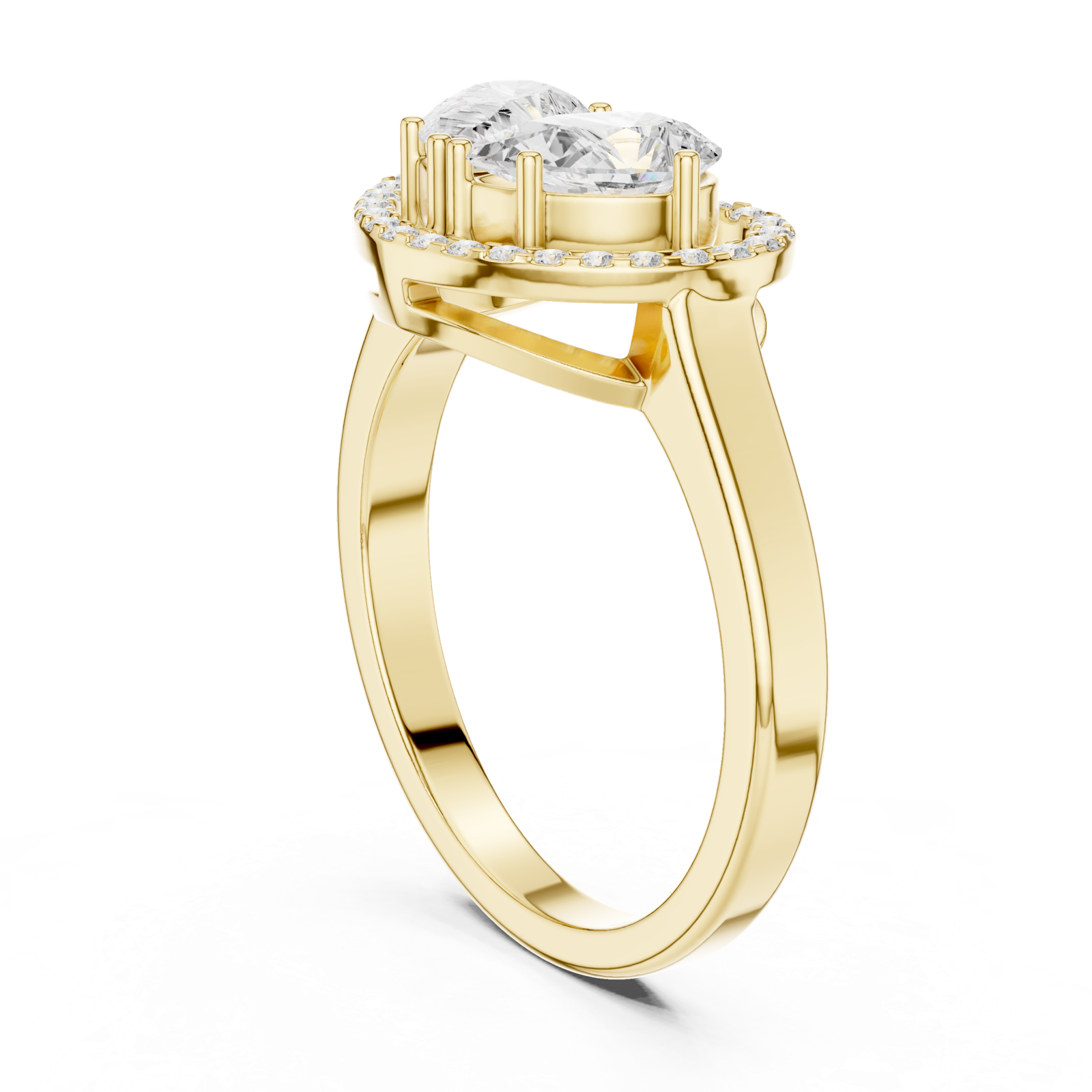 Gold Ring DDLR-533, Yellow Gold