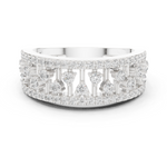 Gold Ring DDLR-775, White Gold