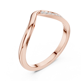 Gold Ring SBWR(61), Rose Gold, view 2