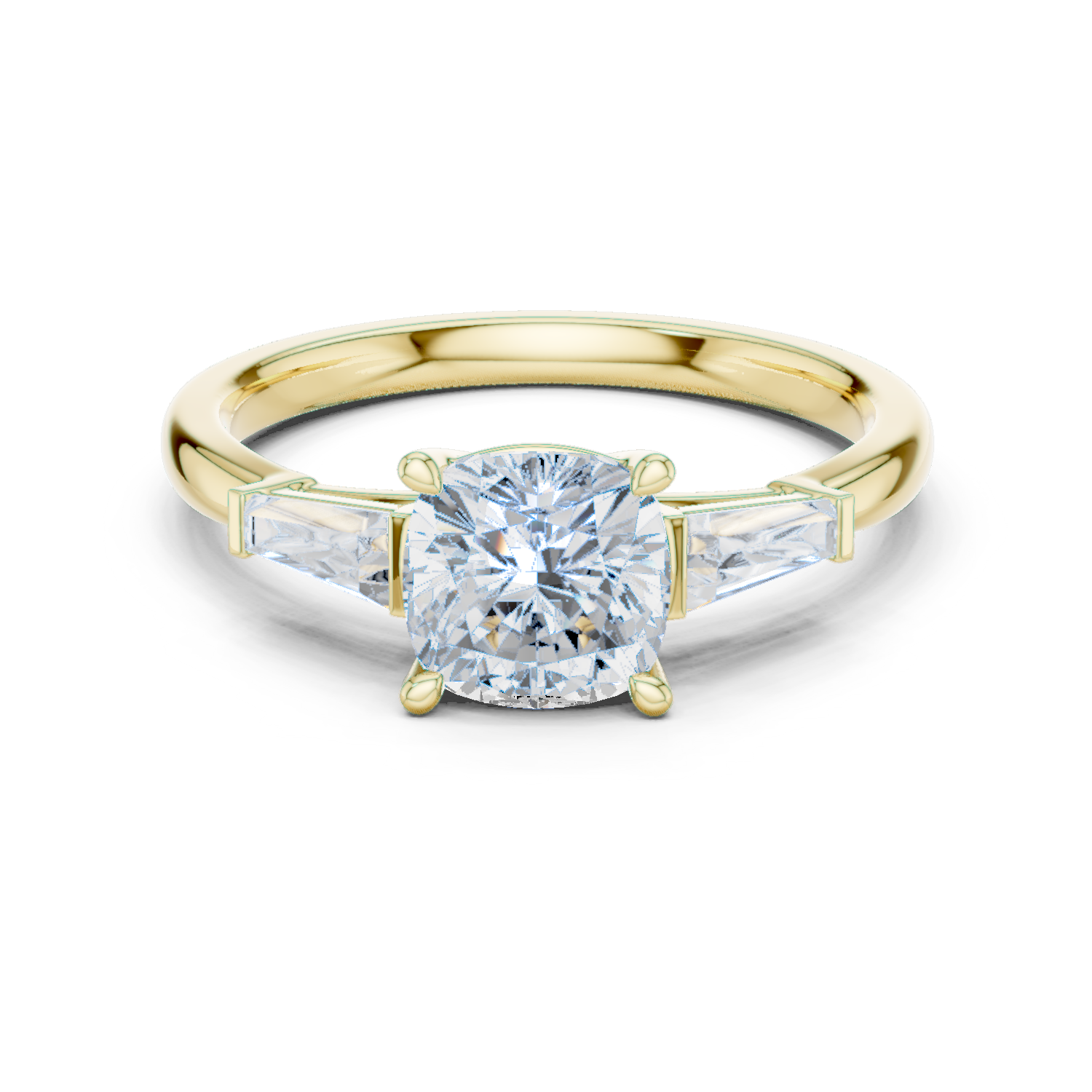 Gold Ring DDLR-921, Yellow Gold