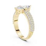 Gold Ring DDLR-1103, Yellow Gold, view 1