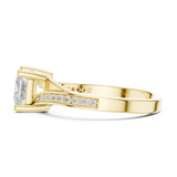 Gold Ring DDLR-525, Yellow Gold, view 3