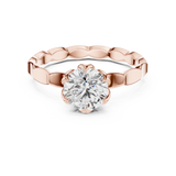 Gold Ring LR-0019, Rose Gold