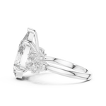 Gold Pendant 9-10024L_37, White Gold, view 3