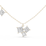 Gold Pendant GPD-0024, White Gold
