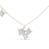 Gold Pendant GPD-0024, White Gold