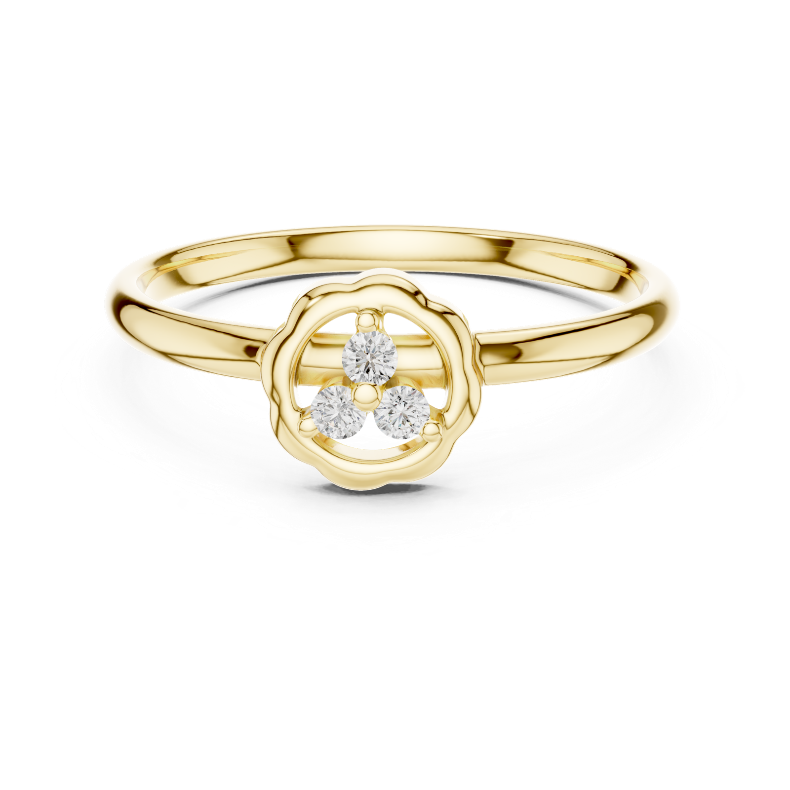 Gold Ring 1 (403), Yellow Gold, view 4