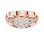 Gold Ring L03-1244, Rose Gold, view 4