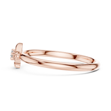 Gold Ring 1 (387), Rose Gold, view 3