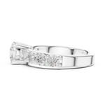Gold Ring DDLR-655, White Gold, view 3