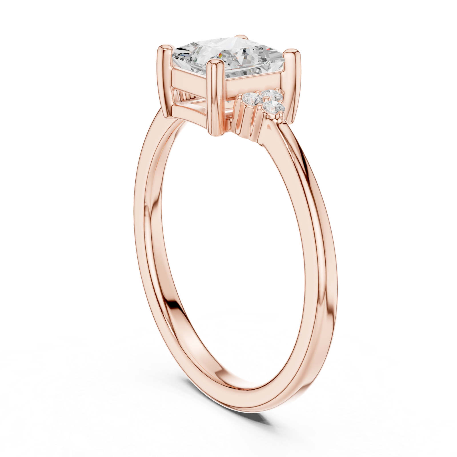 Gold Ring DDLR-502, Rose Gold