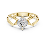 Gold Ring DDLR-522, Yellow Gold, view 4