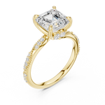 Gold Ring DDLR-961, Yellow Gold, view 2
