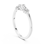 Gold Ring DR-6261, White Gold