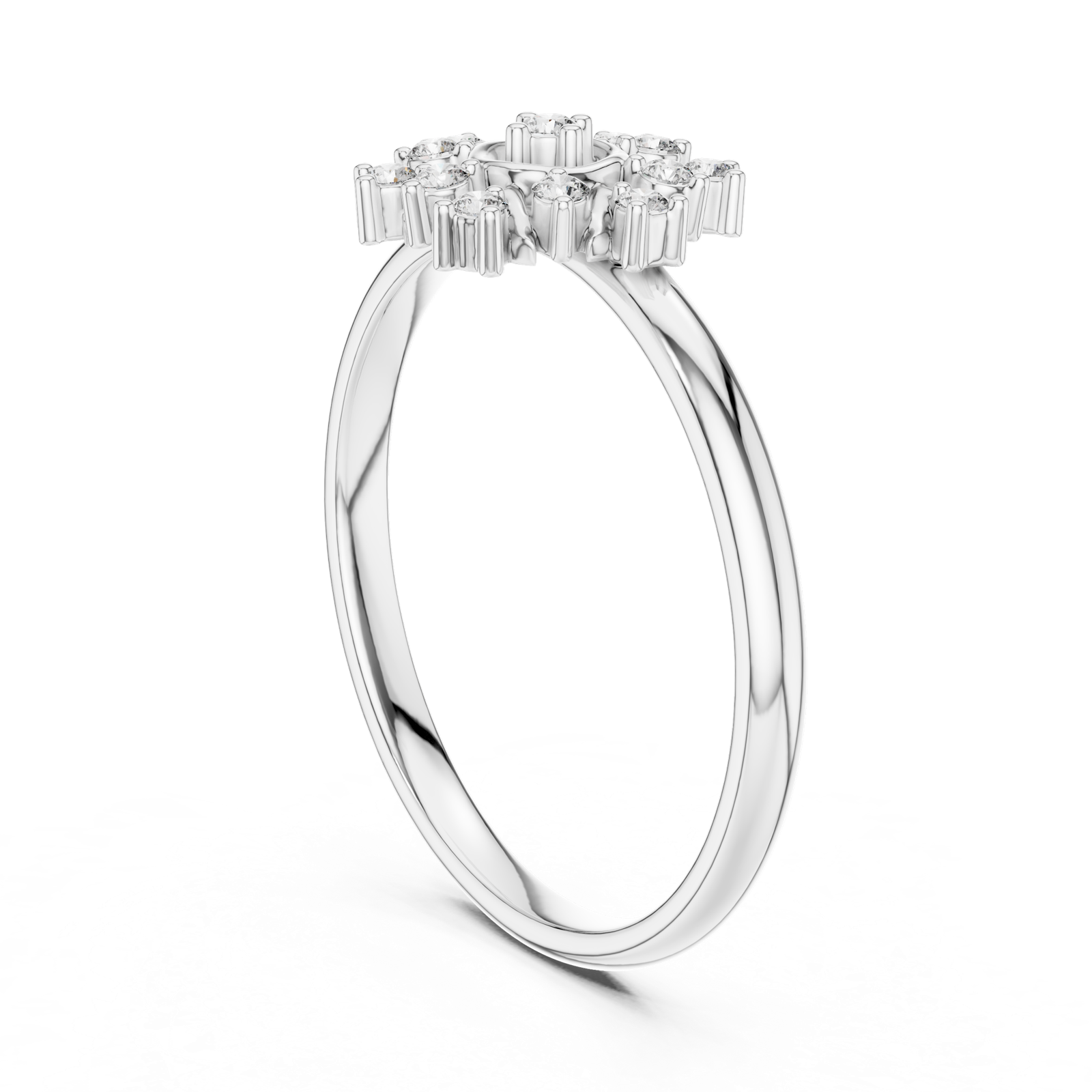 Gold Ring 1 (409), White Gold