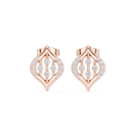 Gold Earrings SBER(49), Rose Gold
