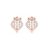Gold Earrings SBER(49), Rose Gold