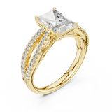Gold Ring L03-704, Yellow Gold, view 2