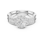 Gold Ring LR-0269, White Gold