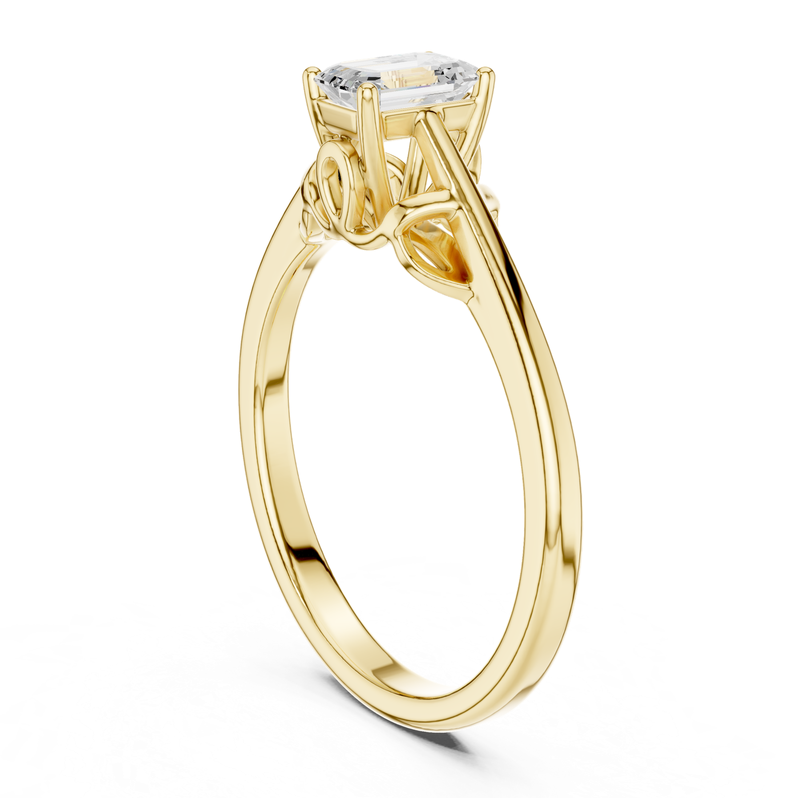 Gold Ring DDLR-483, Yellow Gold