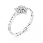 Gold Ring 1 (378), White Gold, view 2