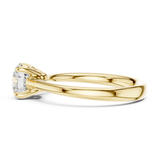 Gold Ring DDLR-566, Yellow Gold, view 3