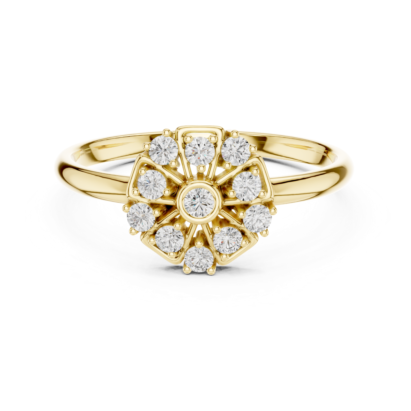 Gold Ring 1 (269), Yellow Gold, view 4