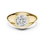 Gold Men's Ring GGR-0016, Yellow Gold, view 4