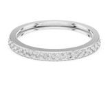 Gold Ring ALR-72, White Gold, view 4