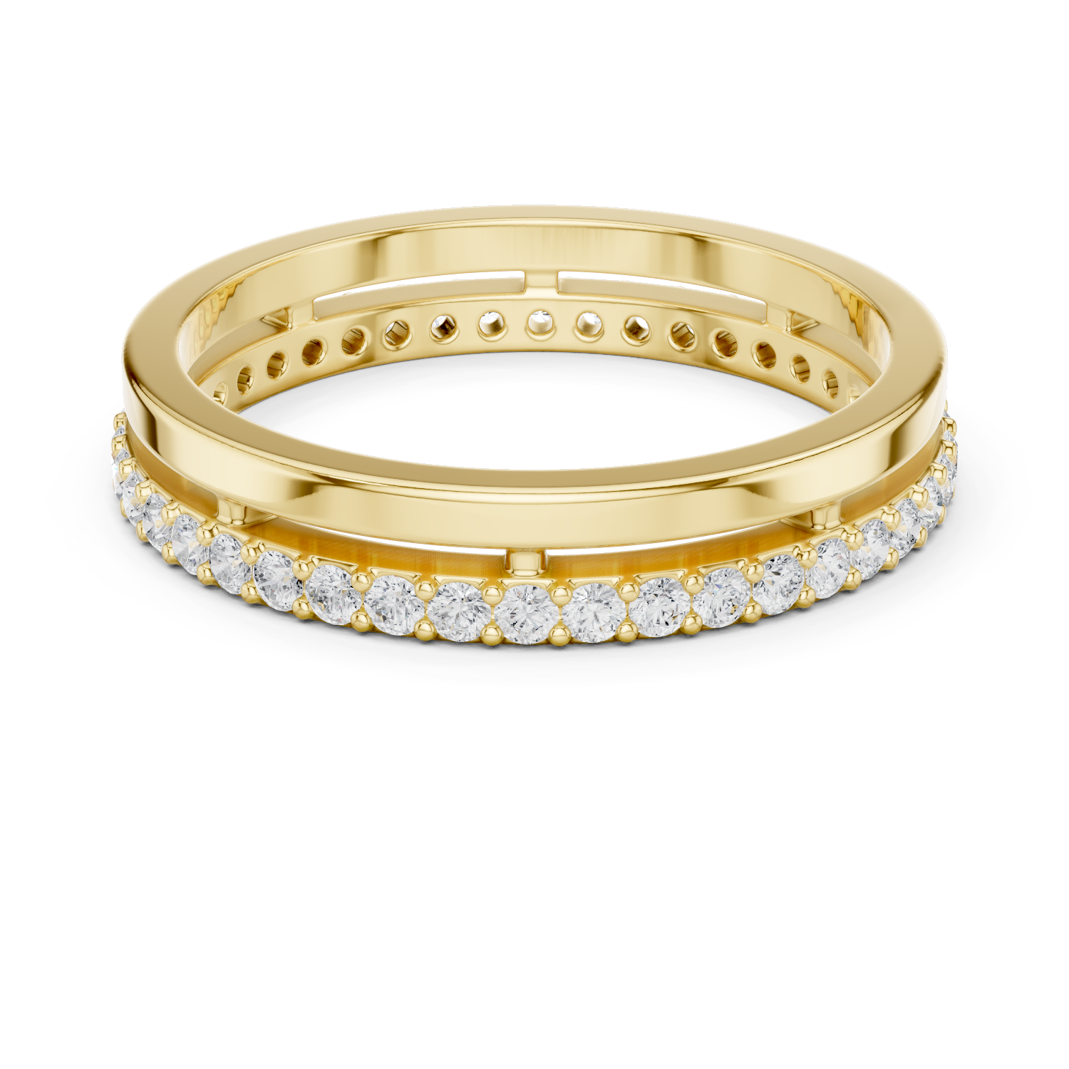 Gold Ring R26, Yellow Gold