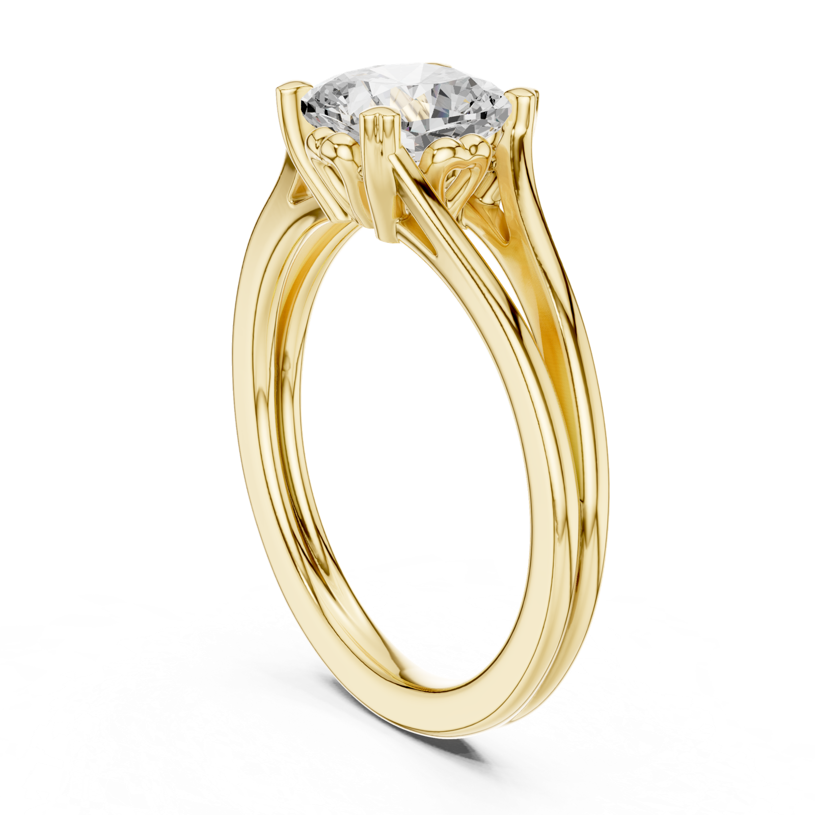 Gold Ring DDLR-574, Yellow Gold