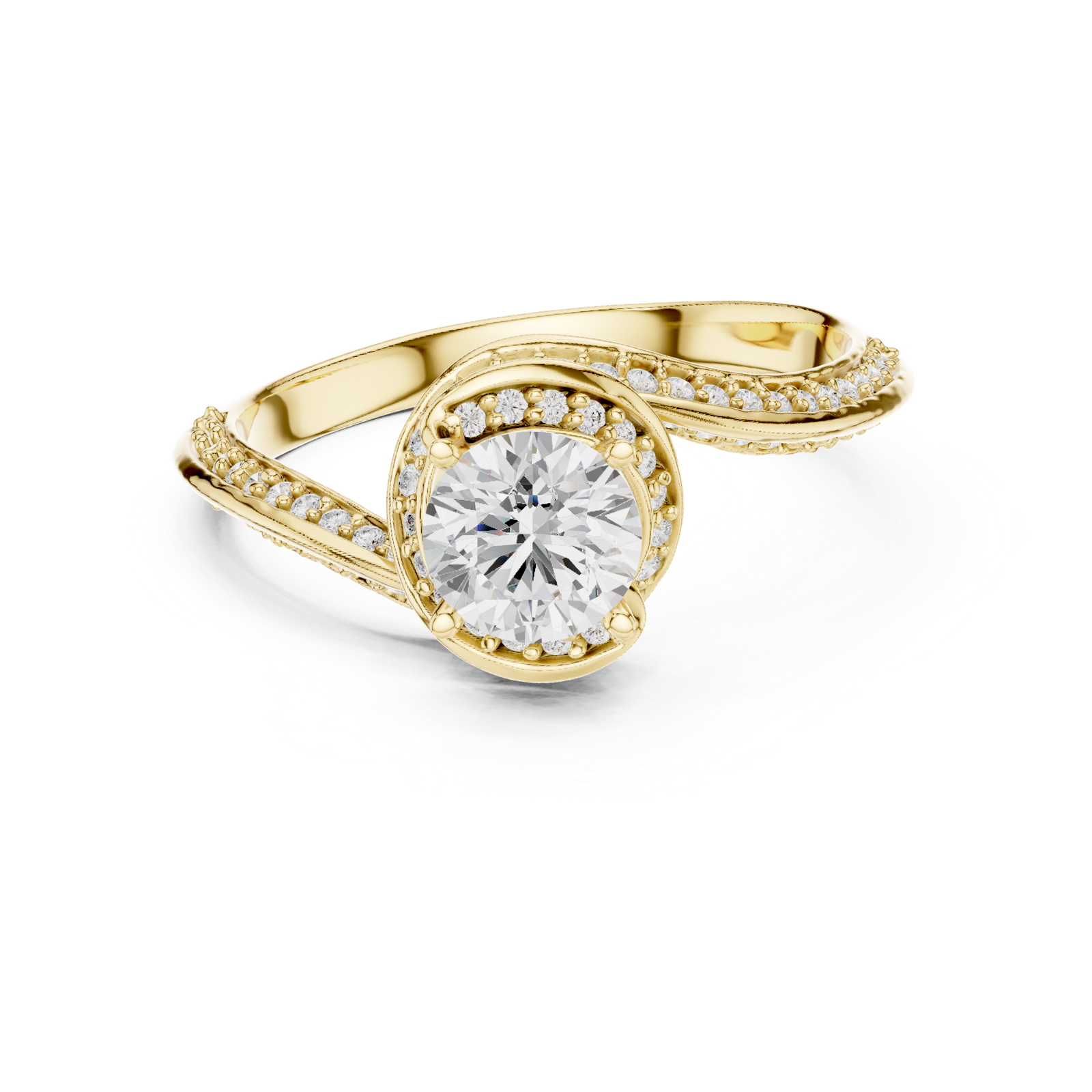 Gold Ring LR-0279, Yellow Gold