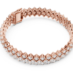 Gold Bracelet FBR0138, Rose Gold, view 2