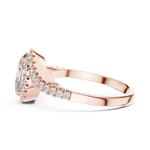 Gold Ring 00001L (48), Rose Gold, view 3