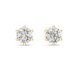 Gold Earrings ER-0012, Yellow Gold