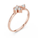 Gold Ring 1 (358), Rose Gold, view 2