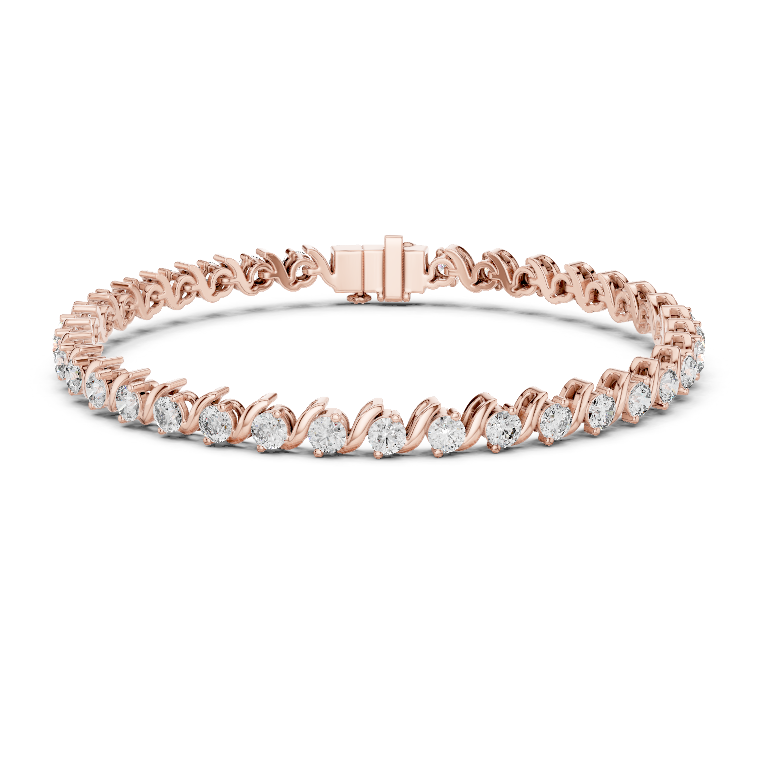 Gold Bracelet GLBR-0003, Rose Gold