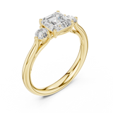 Gold Ring DDLR-724, Yellow Gold, view 2