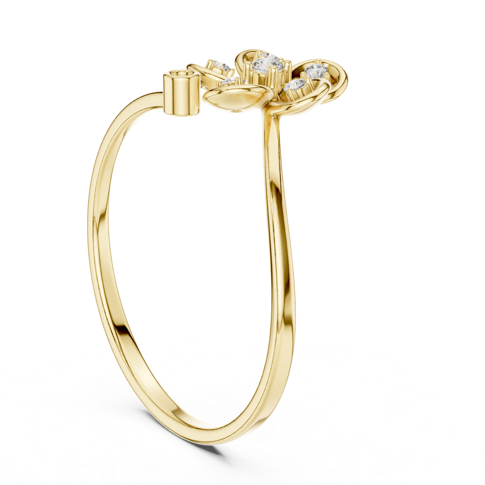 Gold Ring 1 (195), Yellow Gold, view 1
