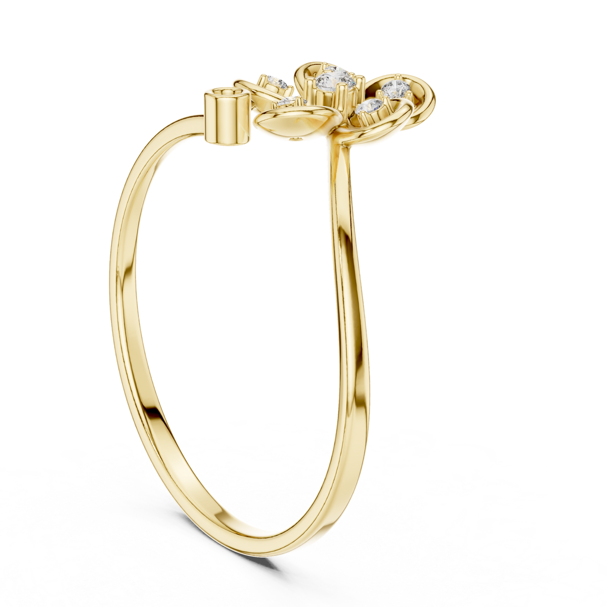 Gold Ring 1 (195), Yellow Gold, view 1