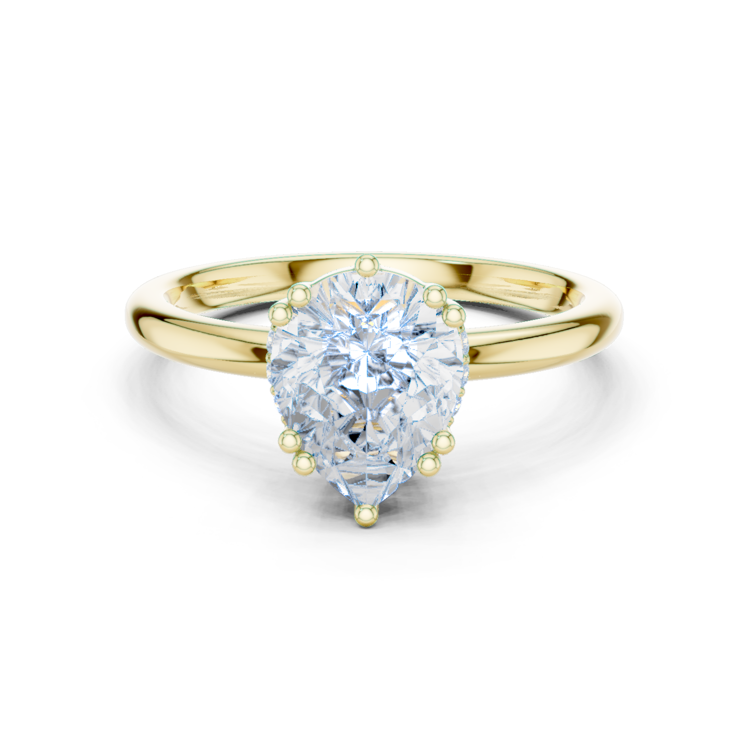 Gold Ring DDLR-928, Yellow Gold