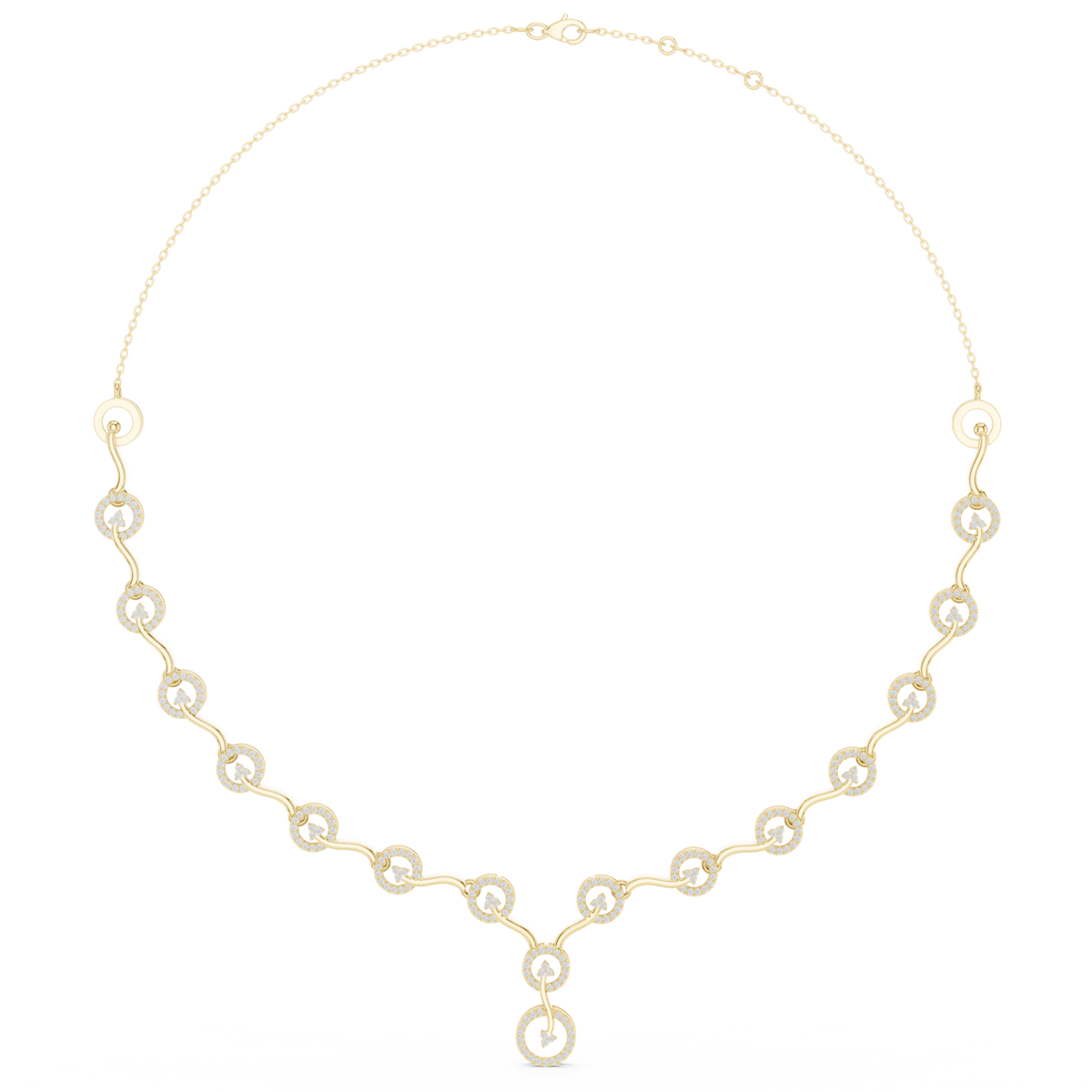 Gold Necklace SBWN (38), Yellow Gold