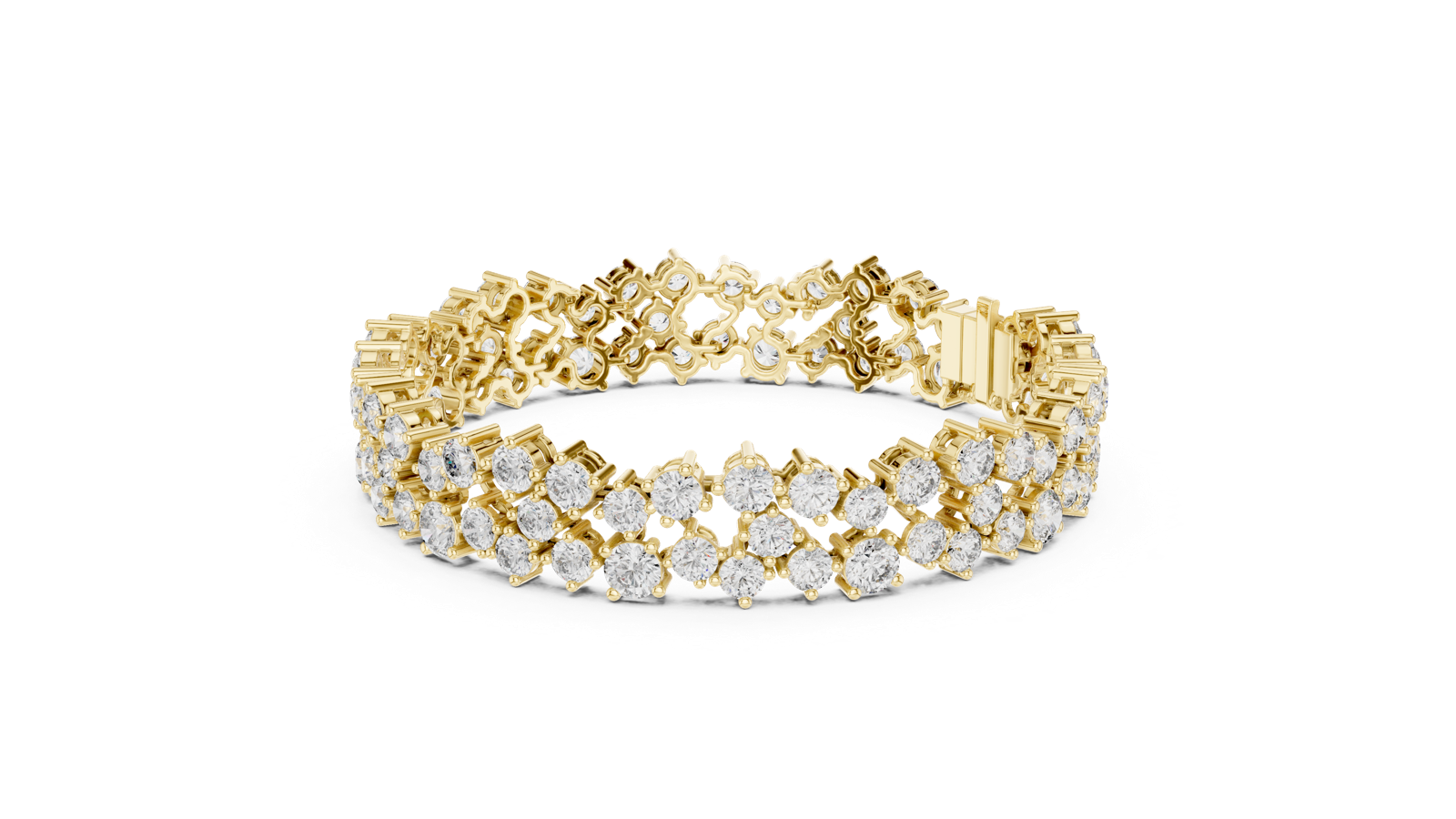 Gold Bracelet GLBR-0019, Yellow Gold, view 1