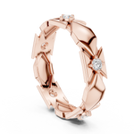 Gold Ring L22-R4, Rose Gold, view 1