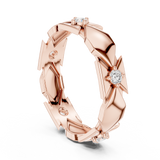 Gold Ring L22-R4, Rose Gold, view 1
