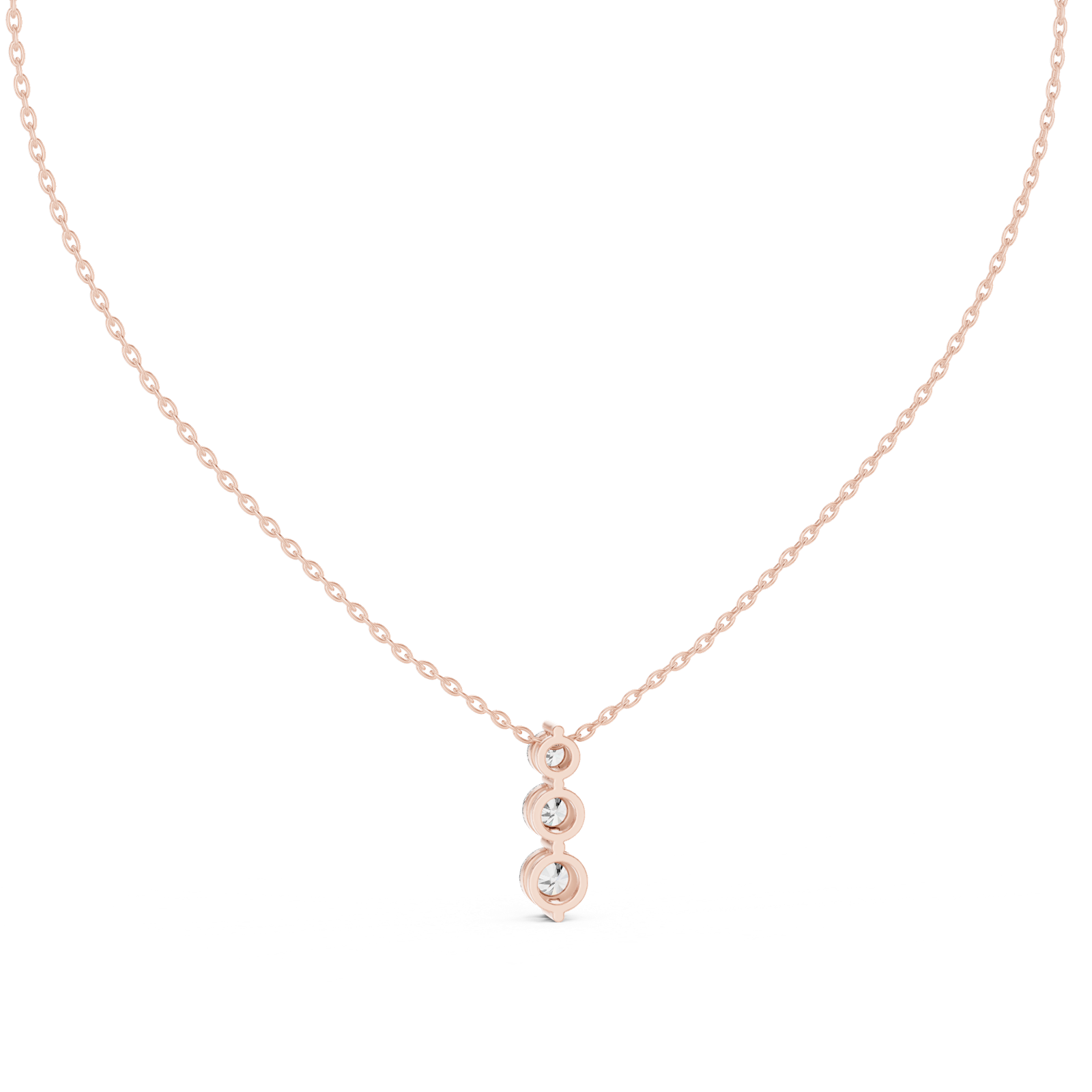 Gold Pendant GPD-0004, Rose Gold, view 4