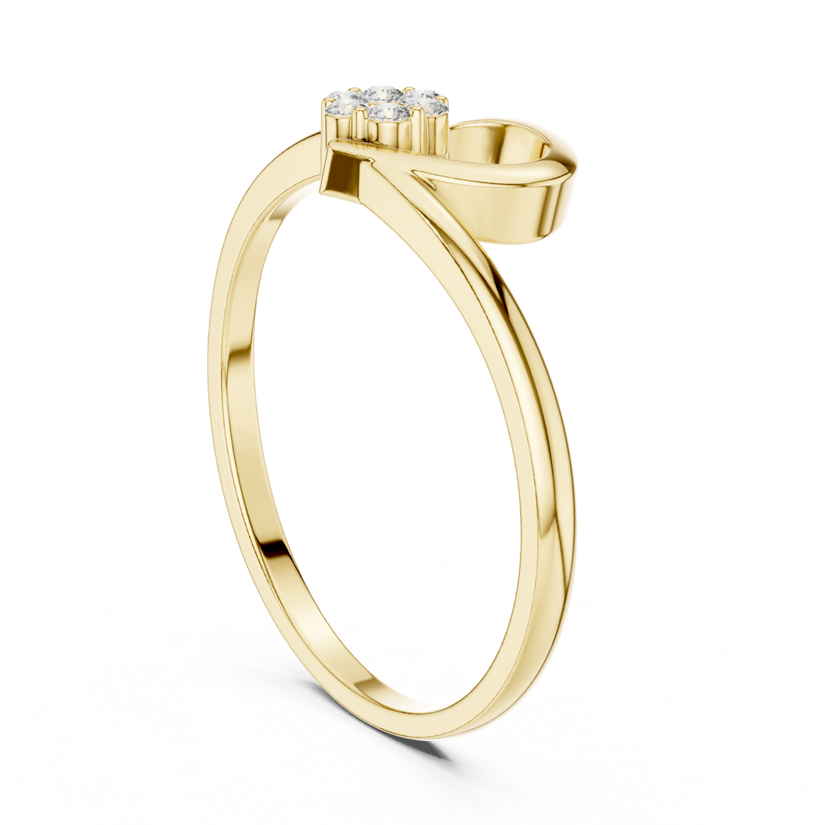 Gold Ring 1 (188), Yellow Gold, view 1
